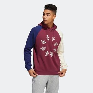 Adidas bold blocked hoodie
